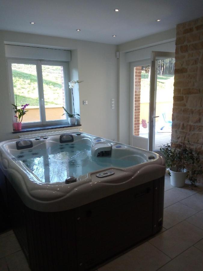 Bed and Breakfast Les Etangs Du Moulin D'Harcy Lonny Exterior foto